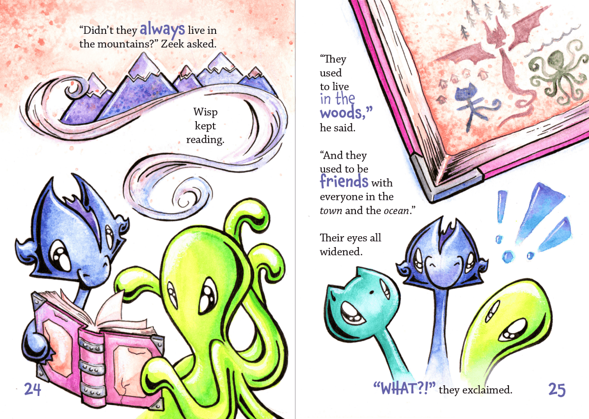 Skoshie & Friends: "Just a Small Dragon" (Children's Book) - Skoshie & Friends