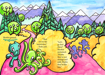 Skoshie & Friends: "Strange Wild Beings" (Children's Book) - Skoshie & Friends