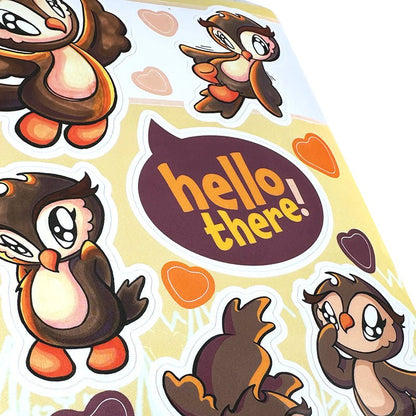 Stickers: Hello Owl - Skoshie & Friends