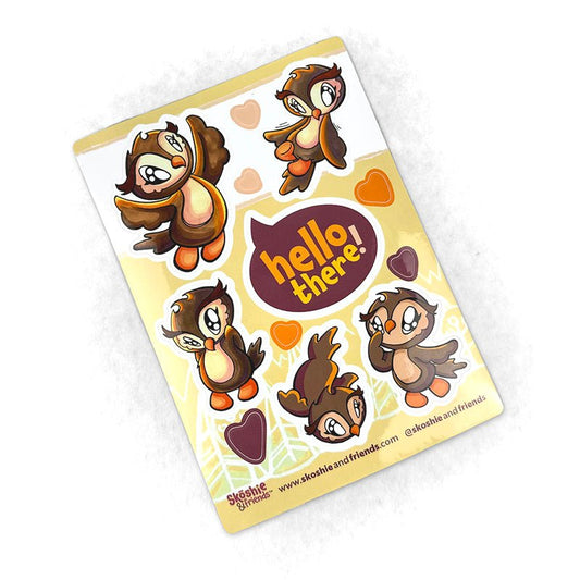 Stickers: Hello Owl - Skoshie & Friends