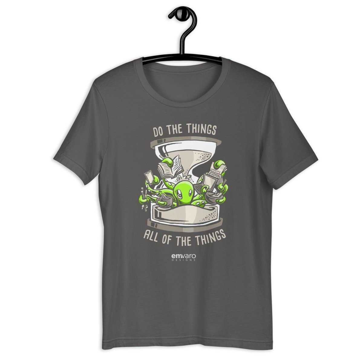 T-shirt: All The Things - Zeek the Octopus - Skoshie & Friends