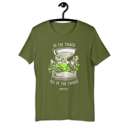 T-shirt: All The Things - Zeek the Octopus - Skoshie & Friends