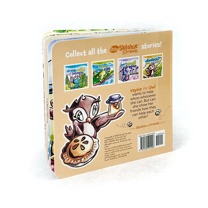 Little Vaysie Adoption Bundle - Board Book & Sensory Plush | Ages 0-3