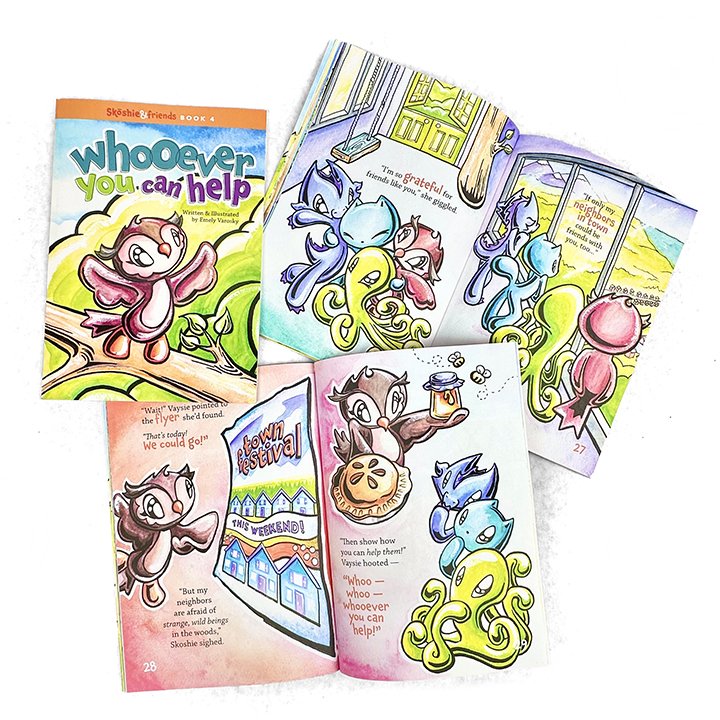 Vaysie the Owl Adoption Bundle - Skoshie & Friends
