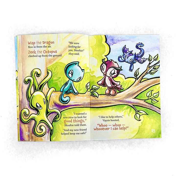 Vaysie the Owl Adoption Bundle - Skoshie & Friends