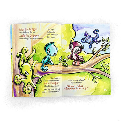 Vaysie the Owl Adoption Bundle - Skoshie & Friends