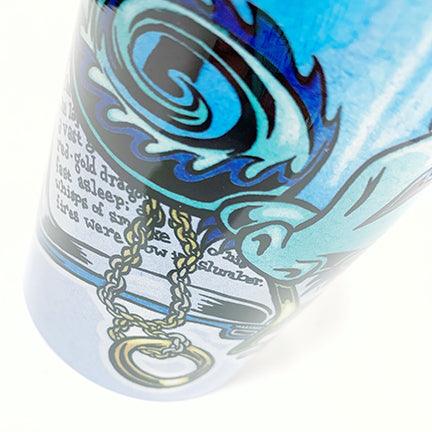 Travel Mug: Bookwyrm - Wisp the Dragon