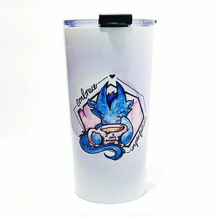 Travel Mug: I Am Enough - Wisp the Dragon