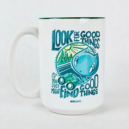 Mug: T-shirt art - Skoshie, Wisp, Zeek (15 oz) (3 styles)