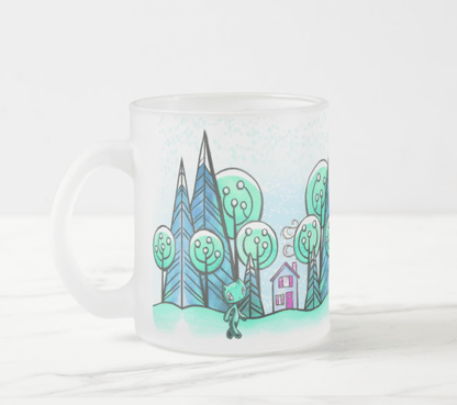 Mug: Winter Home - Skoshie the cat (2 styles)