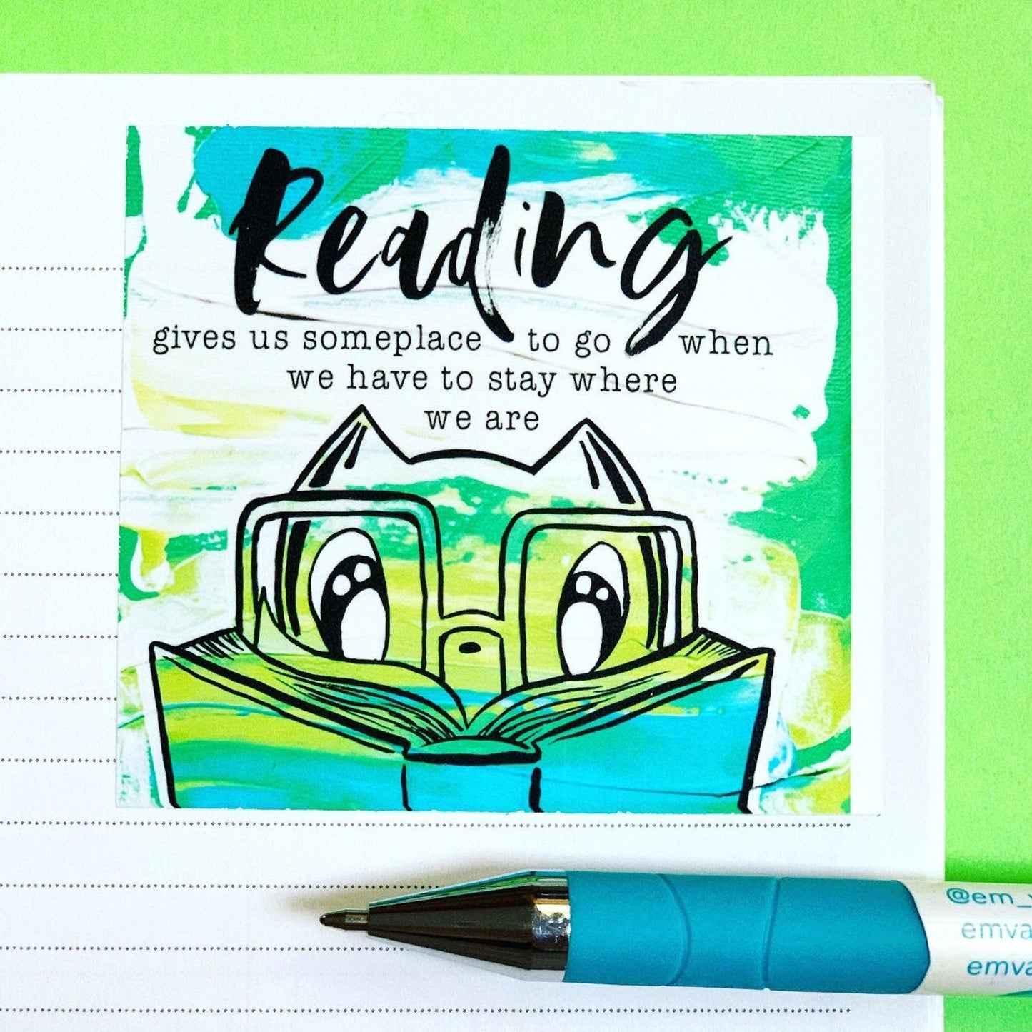 Stickers: Reading Is Magical - Skoshie, Zeek and Wisp