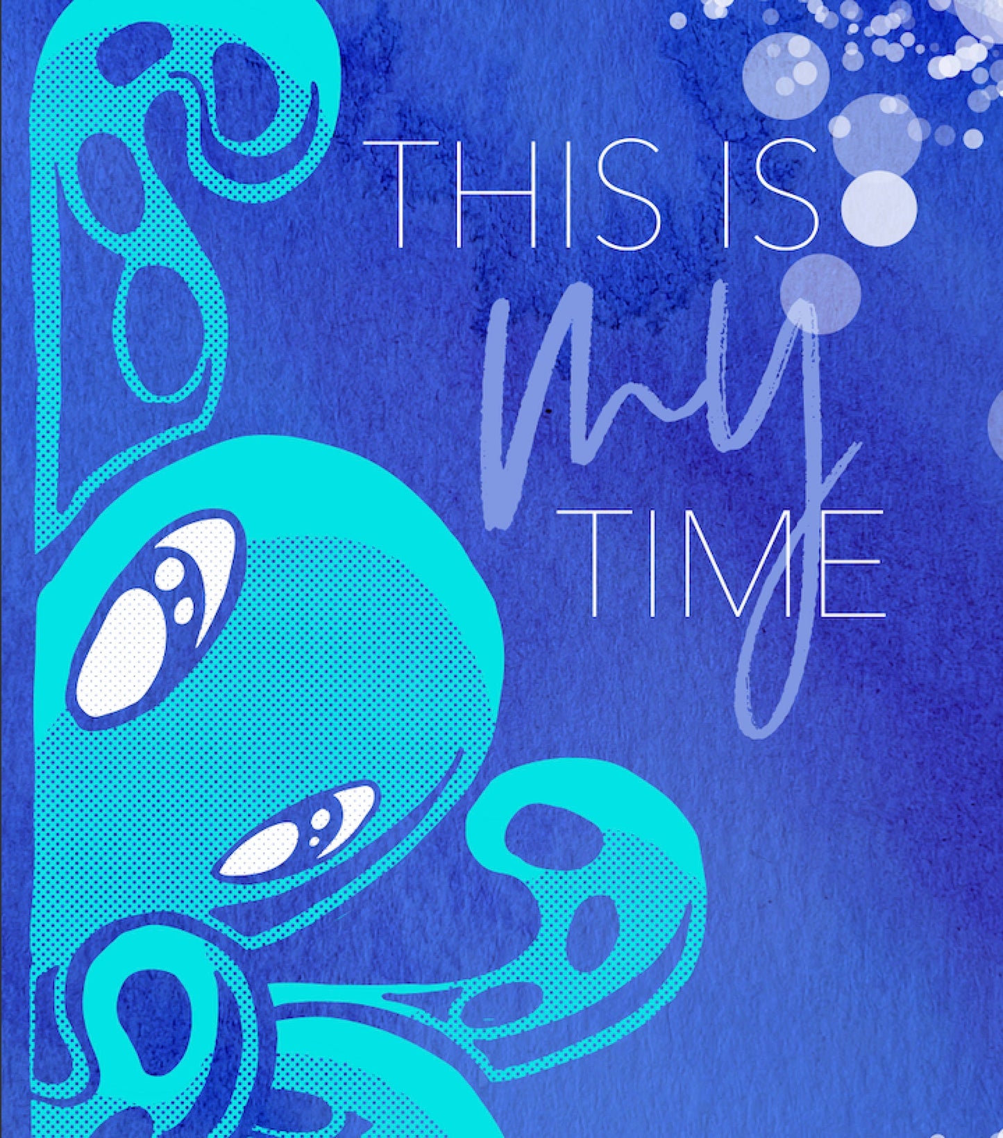 Yoga Mat: This Is My Time - Zeek the Octopus